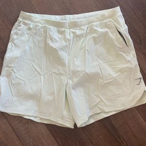 Light green Gym Shark Shorts